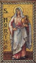 St. Martha the Lord is with Thee