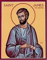 Saint James patron saint of furriers