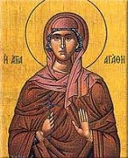 Saint Agatha help us
