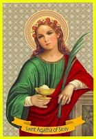 St. Agatha prayer
