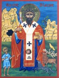 St, Blaise patron saint of Veterinarians