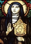 St. Clare help us to pray