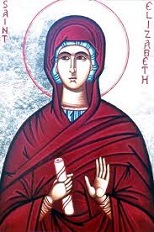 Saint Elizabeth the Lord is with thee