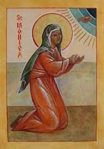 St. Monica the Lord is with thee