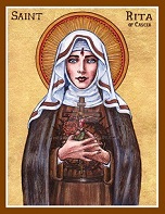 St. Rita, patron saint of abusive marriages