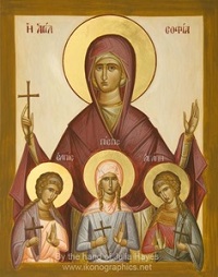 St. Sophia - Faith, Hope, and Love