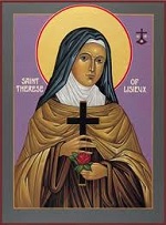 Saint Therese patron saint of AIDS sufferers