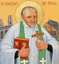 St. Vincent de Paul, patron saint of charities