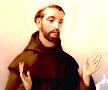 Saint Francis the Lord is with thee