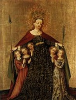 Saint Ursula the Lord is with thee